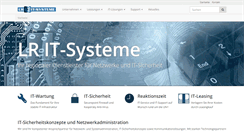 Desktop Screenshot of blog.lr-itsysteme.de