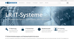 Desktop Screenshot of lr-itsysteme.de